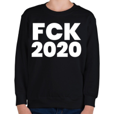 PRINTFASHION Fck 2020 - Gyerek pulóver - Fekete gyerek pulóver, kardigán