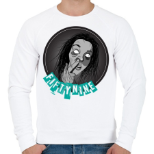 PRINTFASHION fckofffiftynineasd-01.png - Férfi pulóver - Fehér férfi pulóver, kardigán