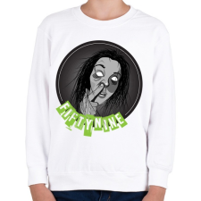 PRINTFASHION fckofffiftyninegreen-01.png - Gyerek pulóver - Fehér gyerek pulóver, kardigán