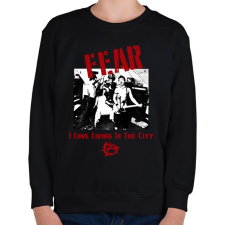 PRINTFASHION FEAR - Gyerek pulóver - Fekete gyerek pulóver, kardigán