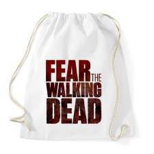 PRINTFASHION FEAR THE WALKING DEAD - Sportzsák, Tornazsák - Fehér tornazsák