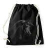 PRINTFASHION Fekete arab telivér - Sportzsák, Tornazsák - Fekete