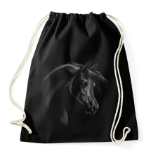 PRINTFASHION Fekete arab telivér - Sportzsák, Tornazsák - Fekete tornazsák