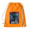 PRINTFASHION Fekete mágia - Sportzsák, Tornazsák - Narancssárga