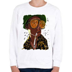 PRINTFASHION Félelem és rettegés Las Vegasban - Gyerek pulóver - Fehér