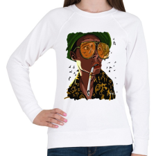 PRINTFASHION Félelem és rettegés Las Vegasban - Női pulóver - Fehér női pulóver, kardigán