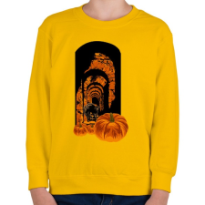 PRINTFASHION Félelmetes - Gyerek pulóver - Sárga gyerek pulóver, kardigán