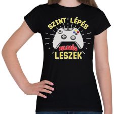 PRINTFASHION Feleség leszek - Női póló - Fekete női póló