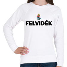 PRINTFASHION Felvidék - Női pulóver - Fehér női pulóver, kardigán