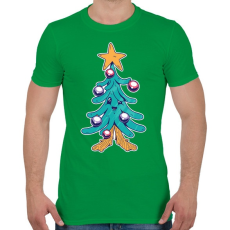 PRINTFASHION Fenyőfa - Férfi póló - Zöld