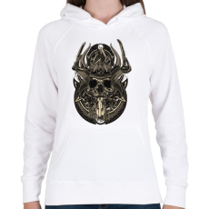 PRINTFASHION Férfi a semmiből...  - Női kapucnis pulóver - Fehér