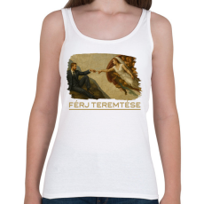 PRINTFASHION Férj teremtése - Női atléta - Fehér