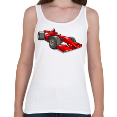 PRINTFASHION Ferrari F1 - Női atléta - Fehér