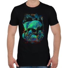 PRINTFASHION Fertőzés - Férfi póló - Fekete