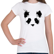 PRINTFASHION Festett panda - Női póló - Fehér női póló