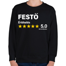 PRINTFASHION Festő Értékelés ***** 5.0 (69 értékelés) - Gyerek pulóver - Fekete gyerek pulóver, kardigán