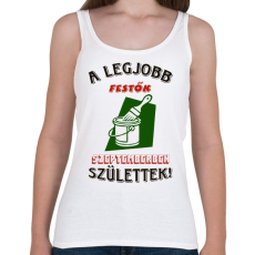 PRINTFASHION Festő szülinapja szeptember színes - Női atléta - Fehér