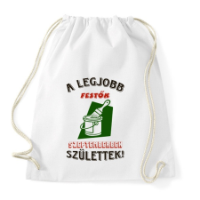 PRINTFASHION Festő szülinapja szeptember színes - Sportzsák, Tornazsák - Fehér tornazsák
