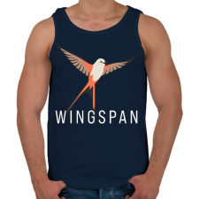 PRINTFASHION Fesztáv - Férfi atléta - Sötétkék női trikó