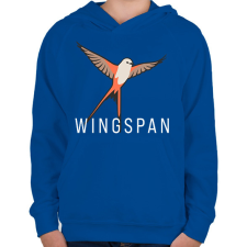 PRINTFASHION Fesztáv - Gyerek kapucnis pulóver - Királykék gyerek pulóver, kardigán