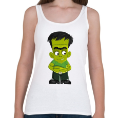 PRINTFASHION Fiatal Frankenstein - Női atléta - Fehér