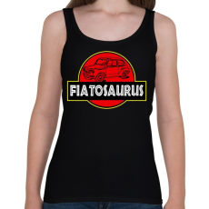 PRINTFASHION Fiatosaurus - Női atléta - Fekete