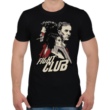 PRINTFASHION fight club - Férfi póló - Fekete férfi póló