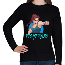 PRINTFASHION Fight Club Girls - Női pulóver - Fekete női pulóver, kardigán