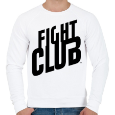 PRINTFASHION fight club logo - Férfi pulóver - Fehér férfi pulóver, kardigán