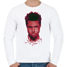 PRINTFASHION Fight Club: Tyler - Férfi pulóver - Fehér