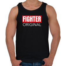PRINTFASHION FIGHTER ORIGINAL - Férfi atléta - Fekete atléta, trikó