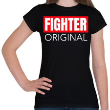PRINTFASHION FIGHTER ORIGINAL - Női póló - Fekete női póló