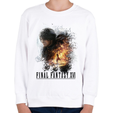 PRINTFASHION Final Fantasy 16 - Gyerek pulóver - Fehér