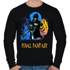 PRINTFASHION FINAL FANTASY - Férfi pulóver - Fekete női pulóver, kardigán