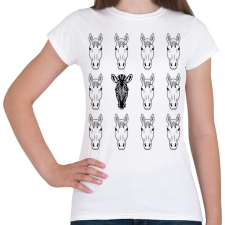 PRINTFASHION FindZebra - Ritka betegségek - Női póló - Fehér női póló