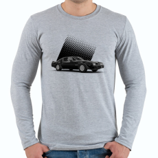 PRINTFASHION firebird - Férfi hosszú ujjú póló - Sport szürke