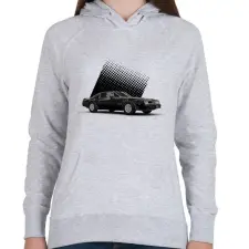 PRINTFASHION firebird - Női kapucnis pulóver - Sport szürke női pulóver, kardigán