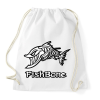 PRINTFASHION Fishbone 1 fehér - Sportzsák, Tornazsák - Fehér