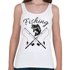 PRINTFASHION Fishing  - Női atléta - Fehér