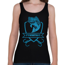 PRINTFASHION fishing - Női atléta - Fekete
