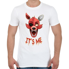PRINTFASHION Five nights at Freddy's Foxy - Férfi póló - Fehér férfi póló