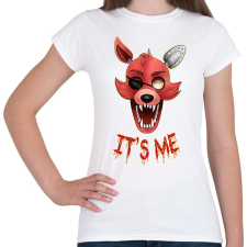 PRINTFASHION Five nights at Freddy's Foxy - Női póló - Fehér női póló