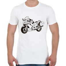 PRINTFASHION fjr - Férfi póló - Fehér