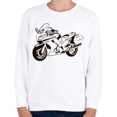 PRINTFASHION fjr - Gyerek pulóver - Fehér