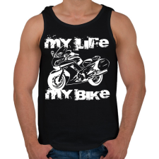 PRINTFASHION fjrfeliratos - Férfi atléta - Fekete atléta, trikó