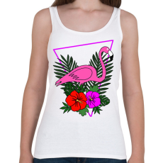 PRINTFASHION Flamingo  - Női atléta - Fehér