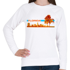 PRINTFASHION Florida - Női pulóver - Fehér