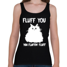 PRINTFASHION Fluffin fluff - Női atléta - Fekete