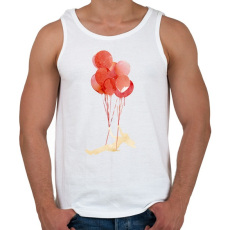 PRINTFASHION Fly away - Férfi atléta - Fehér