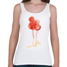 PRINTFASHION Fly away - Női atléta - Fehér